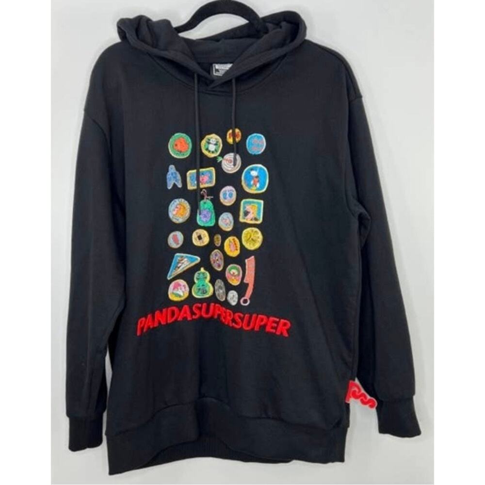 Panda Super Super PSS X Navigare Designer Hoodie Sweatshirt Size Large